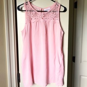 Great Expectations Maternity Sleeveless Tank - S